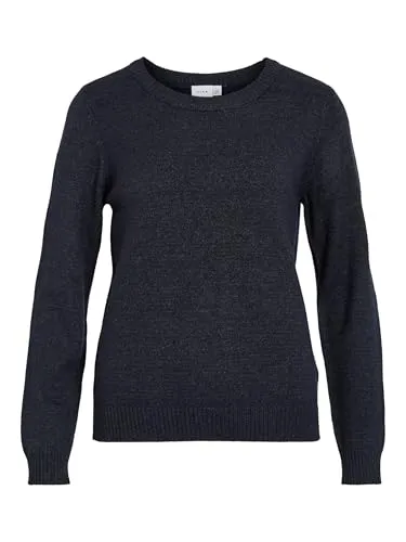 VIRIL L/S O-Neck Knit TOP-NOOS - Eleganter Strickpullover aus Viskose, ideal für lässige und stilvolle Outfits in der kühlen Jahreszeit.
