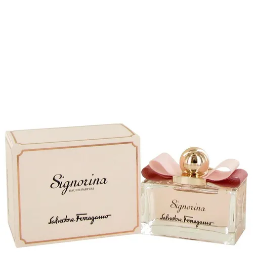 Salvatore Ferragamo Signorina Eau De Parfum Spray 30ml - Damenduft mit blumigen Noten von Jasmin und einer süßen Panna Cotta Basis, ideal für die selbstbewusste Frau, die Eleganz und Stil verkörpert.