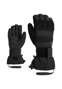 Ziener Herren Milo Snowboard-Handschuhe - Handschuhe & Fausthandschuhe, wasserdicht und atmungsaktiv mit herausnehmbaren Protektoren für optimalen Tragekomfort und Sicherheit beim Snowboarden.