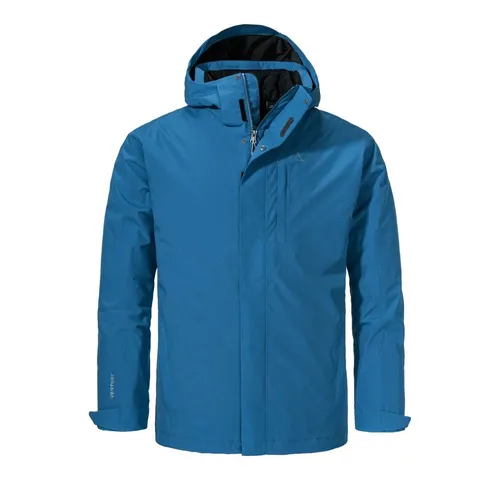 Schöffel 3in1 Jacket Style Tamina Men - Flexibel & Wasserdicht - Funktionsjacken für Herren, ideal für Outdoor-Aktivitäten mit wasserdichter 2-Lagen VENTURI Membrane und herausnehmbarer Innenjacke für optimale Anpassungsfähigkeit.
