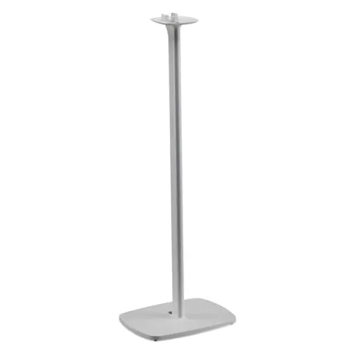 Flexson Bodenständer für Sonos One, One SL und Play:1 - Weiß (Single) - Lautsprecherständer für Sonos One, One SL und Play:1, sorgt für ideale Hörhöhe und flexiblere Aufstellung mit Netzkabelverlängerung – für ein perfektes Hörerlebnis.