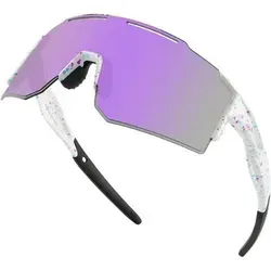 Fahrradbrille UV400 Wechselgläser für Radfahren - UV-Lila - Entdecke die Fahrradbrille UV-Lila mit UV400-Schutz und wechselbaren Gläsern. Ultraleicht und komfortabel, ideal für Radfahren und Outdoor-Aktivitäten. Genieße klare Sicht bei jedem Wetter!