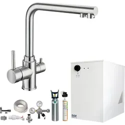 BieTal Wassersprudler BT-30U mit Kühlung – 3-Wege SET