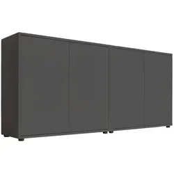 Sideboard Mailand Set 2 Anthrazit