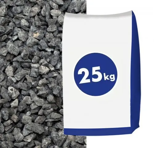 Basaltsplitt Eifelschwarz 8-11mm 25kg Sack