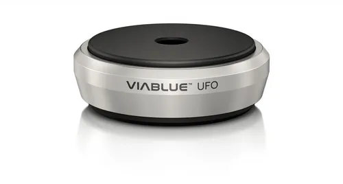 Viablue UFO XL Absorber silber in silber von Viablue HiFi High-End Cinchkabel Lautsprecherkabel XLR-Kabel