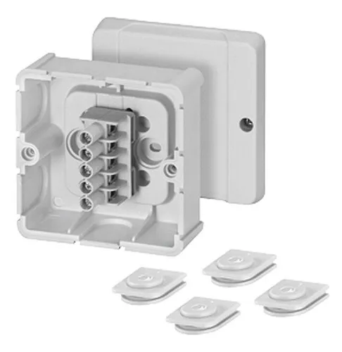 Hensel DP 9025 Kabelabzweigkasten IP54 88x88x50mm mit Klemmen