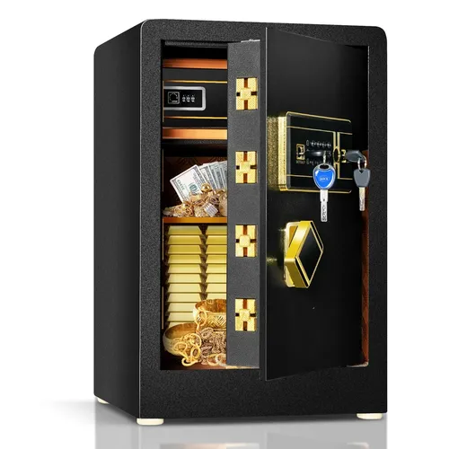 GOPLUS Safe Tresor mit Elektronischem Code & Schlüssel von Costway