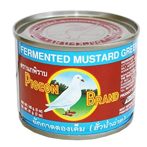 PIGEON - Eingelegte Grüner Senf, (1 X 140 GR)