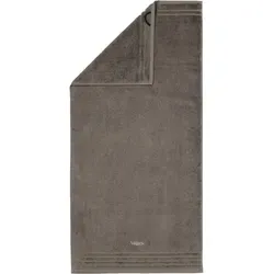 Vossen Handtücher, Grau, Textil, 60x110 cm, Badtextilien, Handtücher