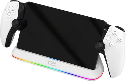 Ready2gaming Ladestation mit RGB Beleuchtung für die PlayStation Portal Ladestation
