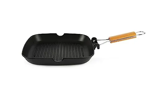 Excelsa Grillpfanne/Grillpfanne quadratisch, 26 x 26 cm