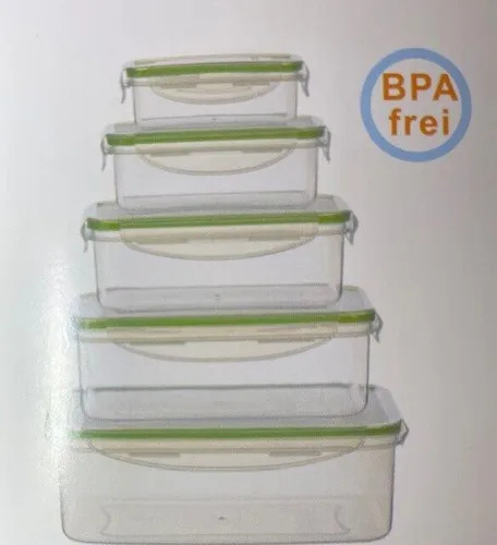 Vorratsdosen 5 teiliges Set King Lunchbox Auslaufsicher von King