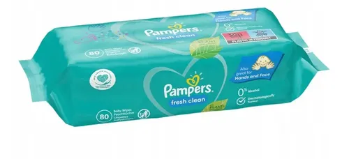 Pampers chusteczki pielegnacyjne Fresh Clean 80 szt Procter & 8001841077598
