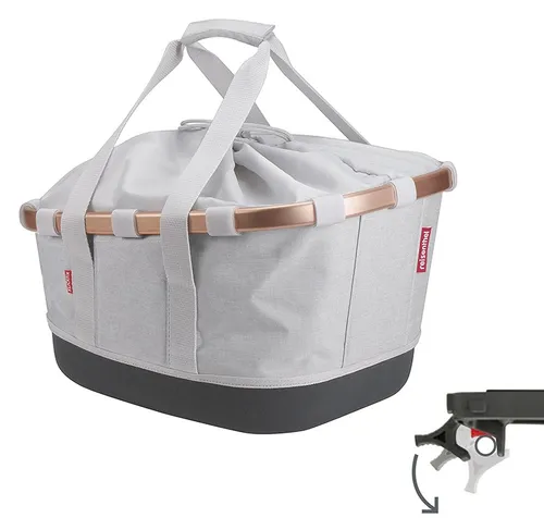 REISENTHEL Bikebasket GT Befestigung: UniKlip 2 | twist sky rose - Fahrradtaschen mit optimaler Passform und hoher Qualität, ideal für vielseitigen Einsatz beim Radfahren.