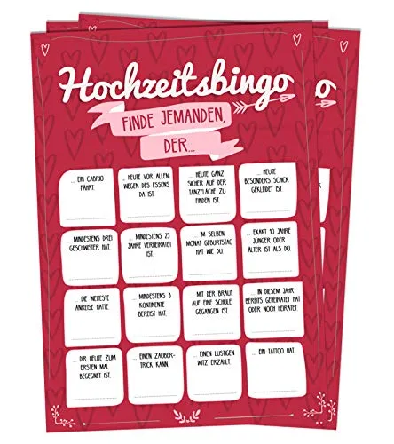 nalara | Hochzeitsbingo