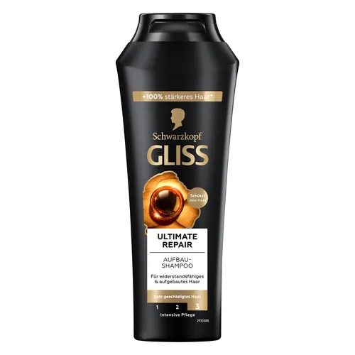 Produktbild Gliss Shampoo Ultimate Repair 250 ml (Flüssiges Shampoo, 250 ml) (2927317)