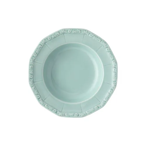 Rosenthal Maria Pale Mint Suppenteller 23 cm in türkis von Rosenthal