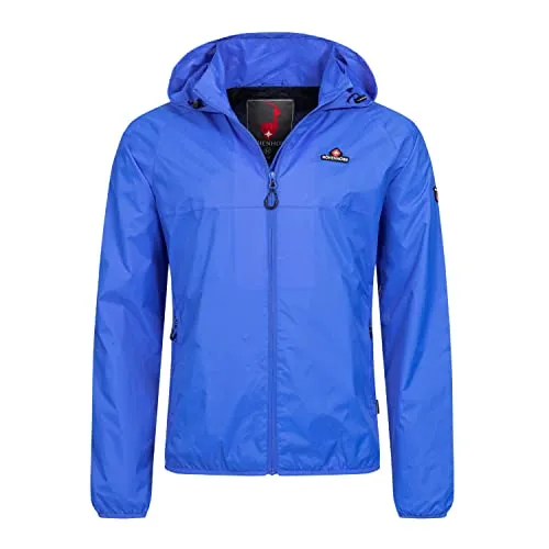 Höhenhorn Rigi Herren Regen Jacke - Atmungsaktive Outdoor Rain Jacke in Blau, Gr. M - Funktionsjacken: Atmungsaktive und wasserabweisende Rigi Regenjacke von Höhenhorn, ideal für Outdoor-Aktivitäten und hält Sie trocken und warm.