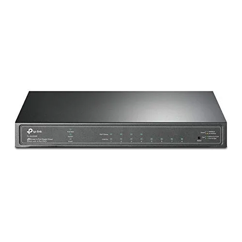 TP-Link Jetstream 8-Port Gigabit Smart Switch with 4-Port PoE+(TL-SG2008P)