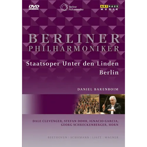 Berliner Philharmoniker: Staatsoper Unter den Linden 1998. DVD. Daniel/Berl ...