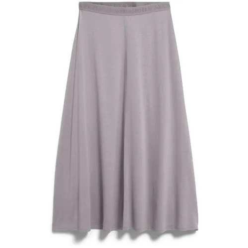 Armedangels Maxirock ILENIAA LARAA MIDI – Bequemer Jerseyrock aus TENCEL™ - Eleganter Maxirock aus einem hochwertigen Materialmix mit 67% Lyocell und 33% Baumwolle. Ideal für lässige Outfits und angenehm zu tragen. Pflegeleicht bei 30° Feinwäsche.
