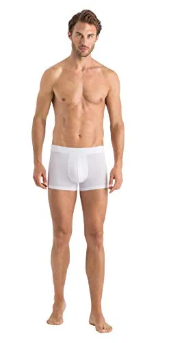 HANRO Herren Pants Retroshorts, White, L
