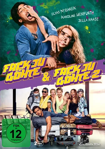 Fack Ju Göhte Teil 1 + 2 - 2 DVDs - Neu und Originalverpackt