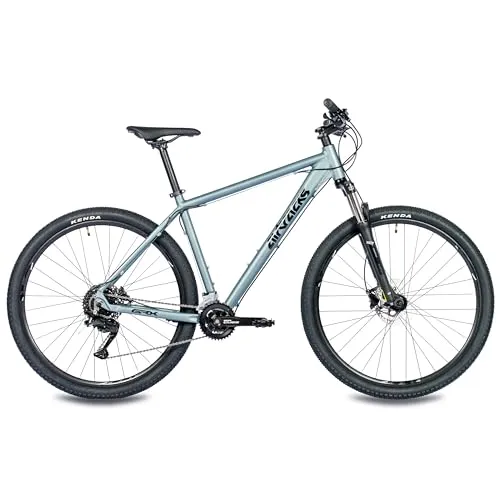 Airtracks 29 Zoll Mountainbike Herren MTB Hardtail MB.2935 - 2x9 Gang Shimano - Vielseitiges 29 Zoll Herren Mountainbike mit leichtem Aluminiumrahmen und hochwertiger SHIMANO CUES 2x9-Gang-Schaltung. Ideal für sportliche Ausfahrten auf wechselndem Terrain. Made in EU und fast fahrfertig montiert.