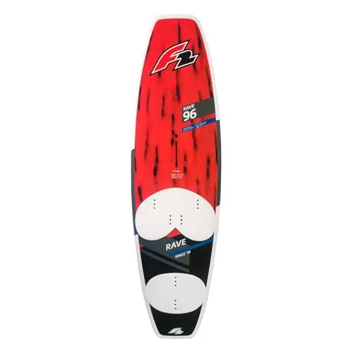 F2 Sale Windsurfboard Rave 86L Rot/Schwarz 2022/23 von F2
