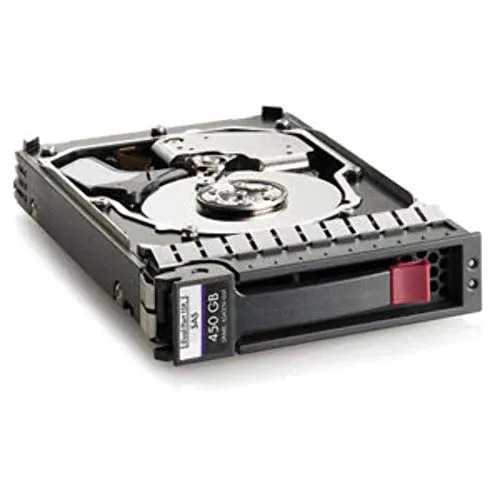 HP 450GB 15.000RPM SAS Festplatte - Festplatte mit 450 GB, Hot-Swap-fähig und 15.000 RPM für maximale Leistung in Serverumgebungen