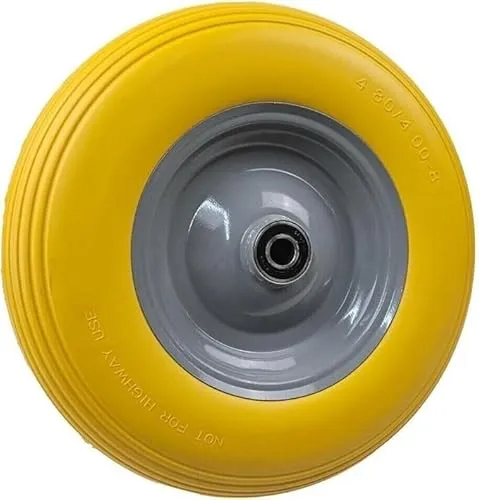 PU Rad 180 kg für Schubkarre Schubkarrenrad 400 mm 4.00-8