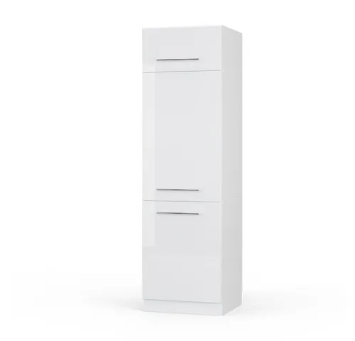 VICCO Kühlumbauschrank 60 cm Weiß in weiß von Vicco