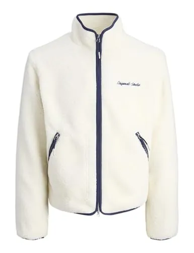 Jack & Jones Norre Fleecejacke in weiß von Jack & Jones