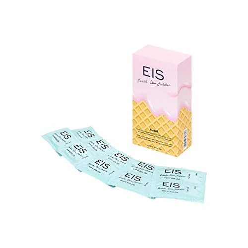 EIS Nature Kondome | 18 Stück | Deutsche Qualität | 53 mm Breite | aus Naturkautschuklatex | feucht & glatt | einzeln geprüft für maximale Sicherheit & intensiven Genuss