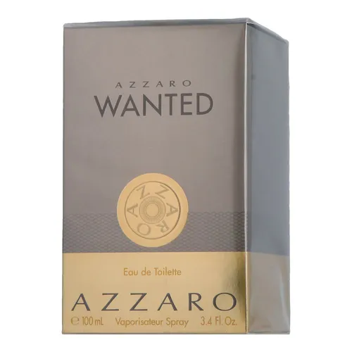 Azzaro Wanted Eau de Toilette 100 ml - Düfte, dynamisches Eau de Toilette für den abenteuerlustigen Mann, kombiniert frische Kardamomnoten mit holziger Eleganz und warmer Tonkabohne – ein Symbol für Freiheit.
