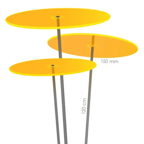 Cazador-del-sol ® Sonnenfänger medio drei gelb in gelb von Cazador-del-sol