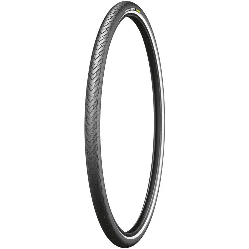 Michelin Protek Max Draht Reflex Reifen, 28 Zoll - Fahrradreifen mit hervorragender Kühl- und Komforttechnologie, ideal für lange Fahrten und Langlebigkeit.