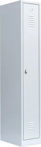 Spind Stahl-Kleiderschrank Gaderobenschrank grau 510110