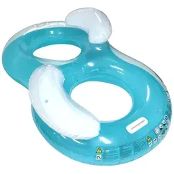 Bestway Doppelring Matratze Lounge Schwimmring 1,88 x 1,17 m