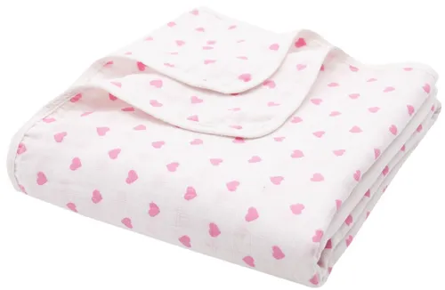 Babydecke, ZOLLNER, 120 x 120 cm, 100% Baumwolle