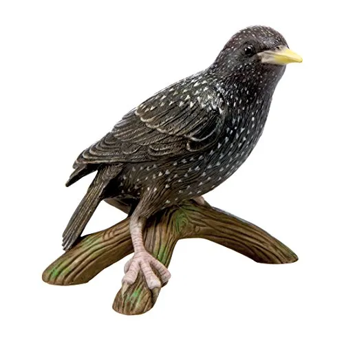 Goebel Vogel des Jahres 2018 & Star (groß) - Elegante Figur des Stars aus der Vogel des Jahres Kollektion von Goebel. Hergestellt aus hochwertigem Biskuitporzellan, ideal als dekoratives Sammlerstück oder Geschenk. Maße: 11cm x 12,5cm x 12cm.