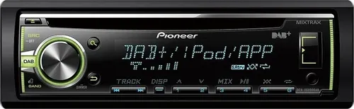 Pioneer DEH-X6800DAB Autoradio mit DAB+ Tuner - CD-Tuner mit integriertem Digitalradio-Empfänger und Anschluss für Lenkradfernbedienung, ideal für ein verbessertes Klangerlebnis unterwegs.