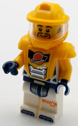 LEGO City Weltraum-Mech 60428 - Roboter-Bausatz für Kinder ab 6 Jahren mit Pilot-Figur, Hammer und Greifklaue für spannende Abenteuer