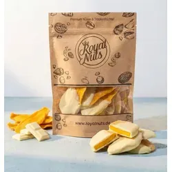 500g Getrocknete Mango in weißer Schokolade