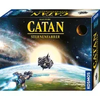 KOSMOS 693183 Catan - Sternenfahrer, eigenständiges Strategiespiel für 3-4 Personen ab 12 Jahren, mit variablem Spielplan und detailreichen Raumschiffen für spannende Abenteuer im Weltraum