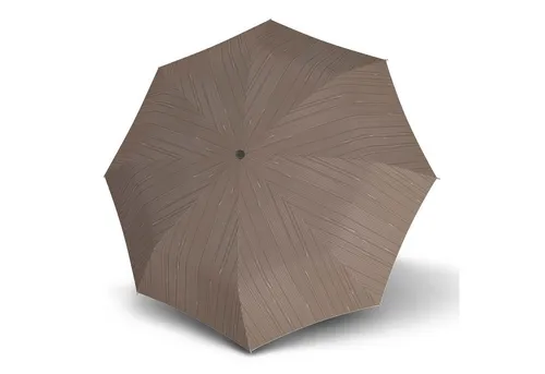 Knirps® Taschenregenschirm Medium Duomatic Fountain in braun von Knirps®