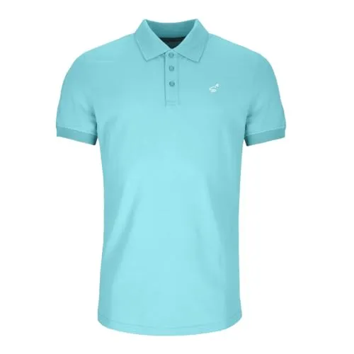 Spitzbub Herren Poloshirt T-Shirt Shirt Kurzarm in Blau (483, DE/NL/SE/PL, Alphanumerisch, M, Regular, Regular)