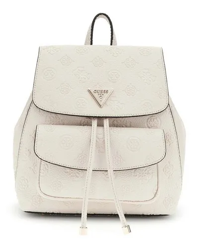 Guess Rucksack Flap Backpack in beige von GUESS