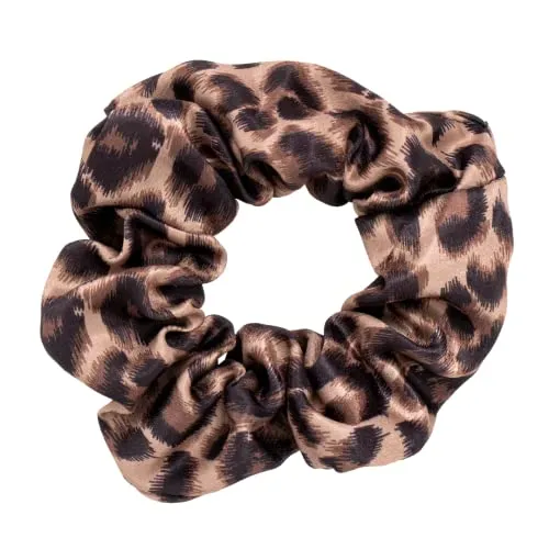 PARSA Beauty The Scurly mit innenliegendem Curly Loop (Powerful Leopatra) – Hair Styling Accessories Zopfgummi Haargummis Mädchen Haargummis Damen Hair Gummies